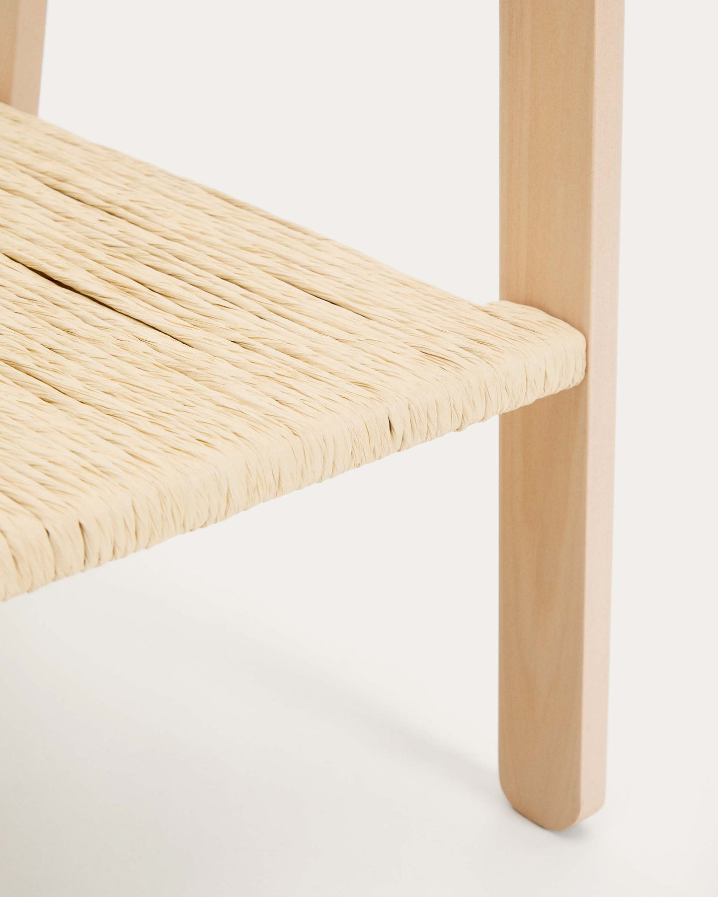 Appendiabiti Natane in legno di rovere e rattan 95 x 152 cm
