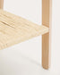 Appendiabiti Natane in legno di rovere e rattan 95 x 152 cm