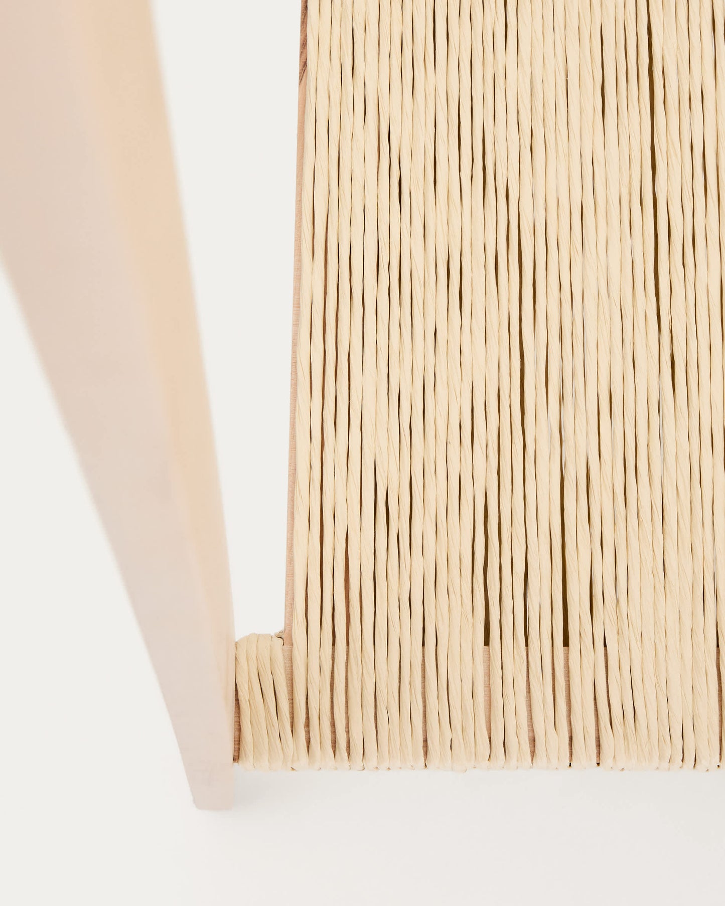 Appendiabiti Natane in legno di rovere e rattan 95 x 152 cm