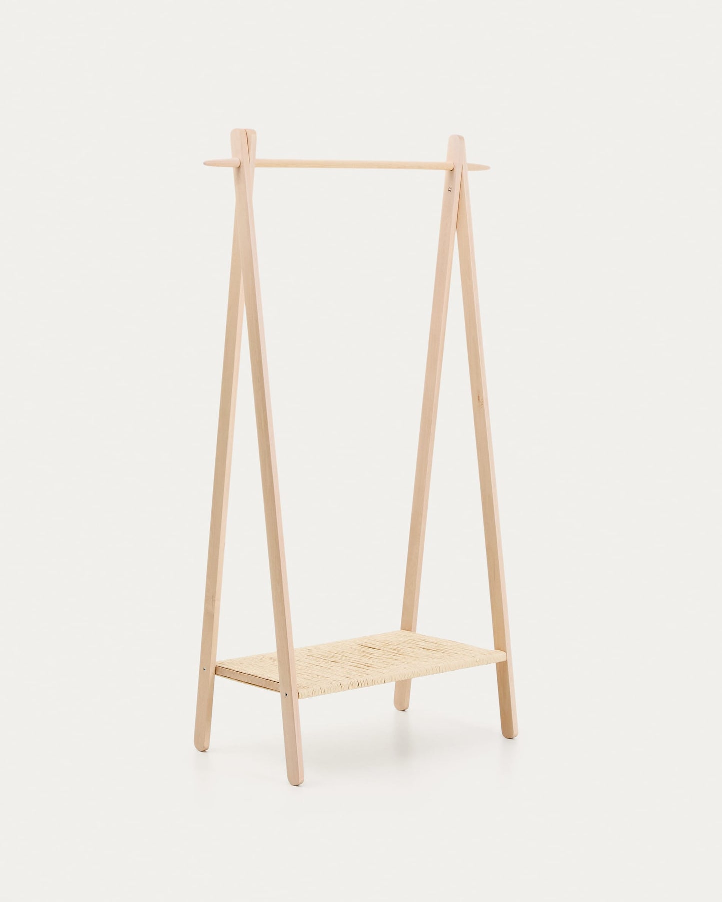 Appendiabiti Natane in legno di rovere e rattan 95 x 152 cm