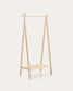 Appendiabiti Natane in legno di rovere e rattan 95 x 152 cm