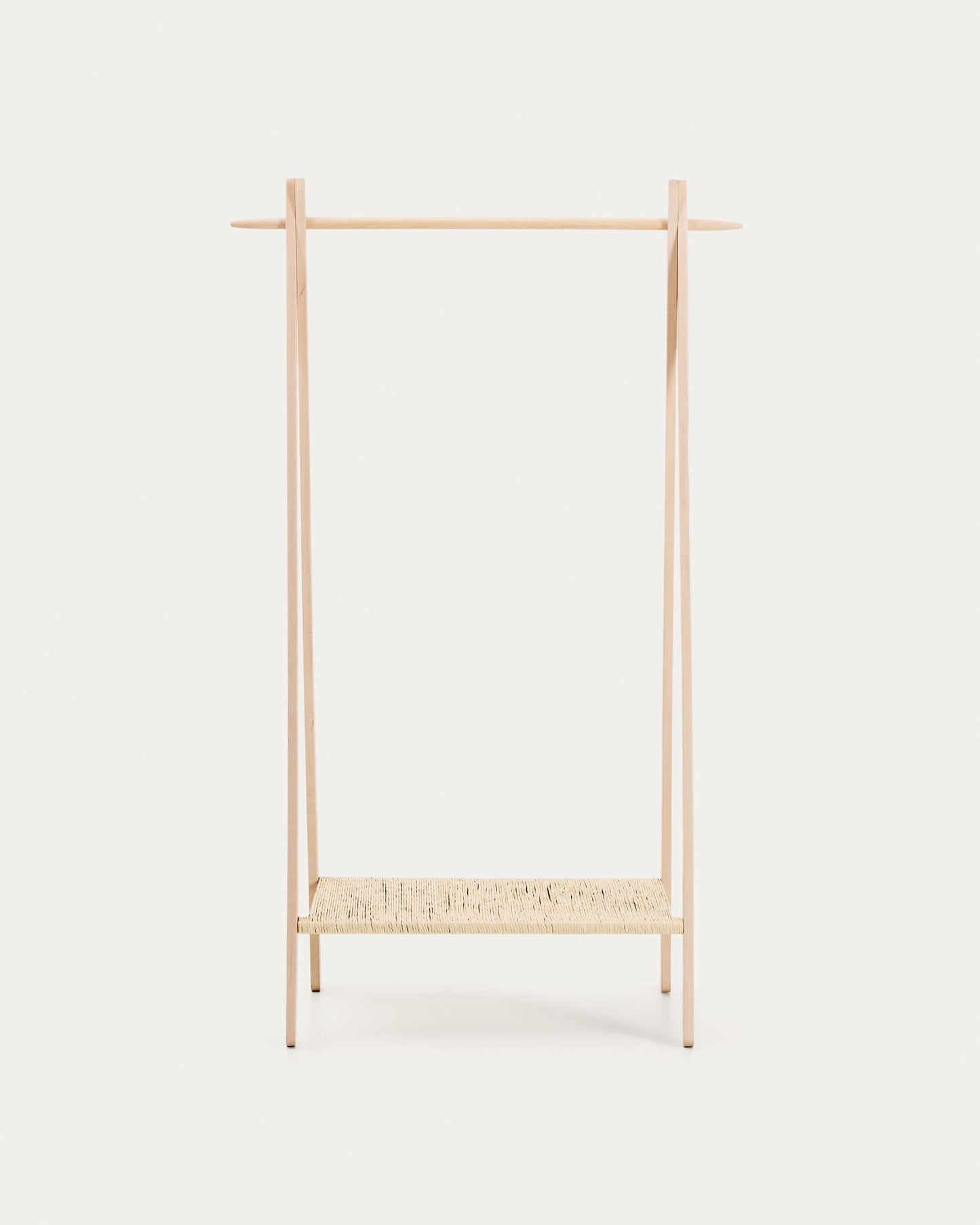 Appendiabiti Natane in legno di rovere e rattan 95 x 152 cm