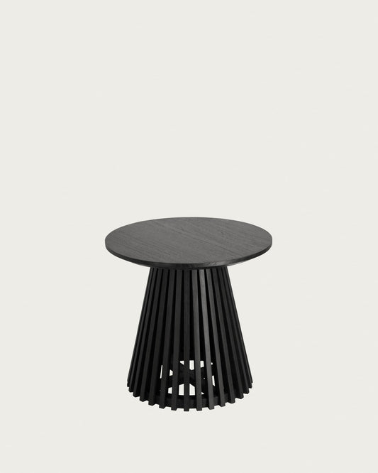 Tavolino Jeanette Ø 50 cm nero