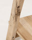 Panca Safara in legno massello di teak ricilato 100 cm