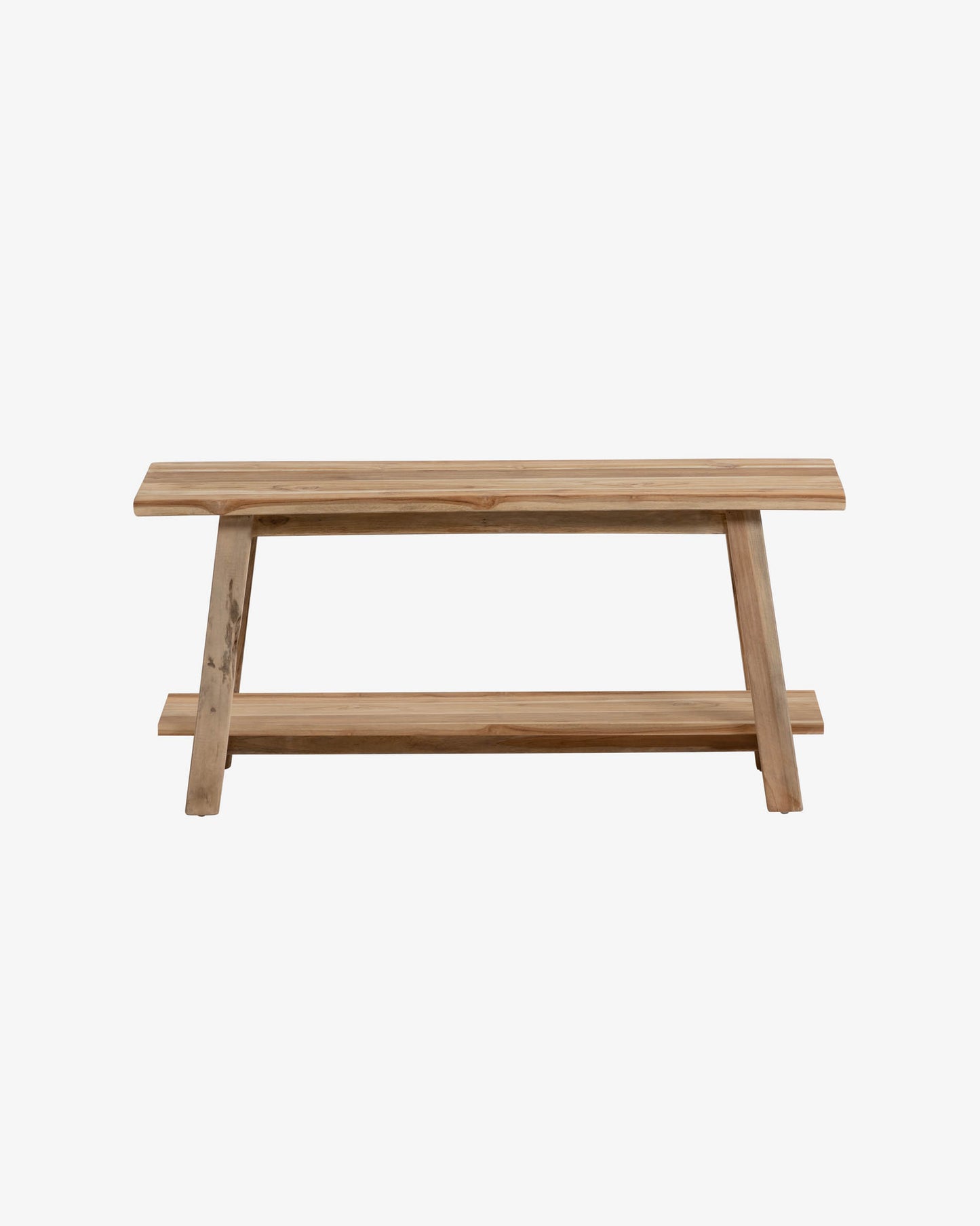 Panca Safara in legno massello di teak ricilato 100 cm