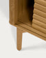 Mobile TV Lenon 2 ante in massello e impiallacciato rovere 200 x 57 cm
