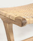Poltrona Beida in legno massello di teak