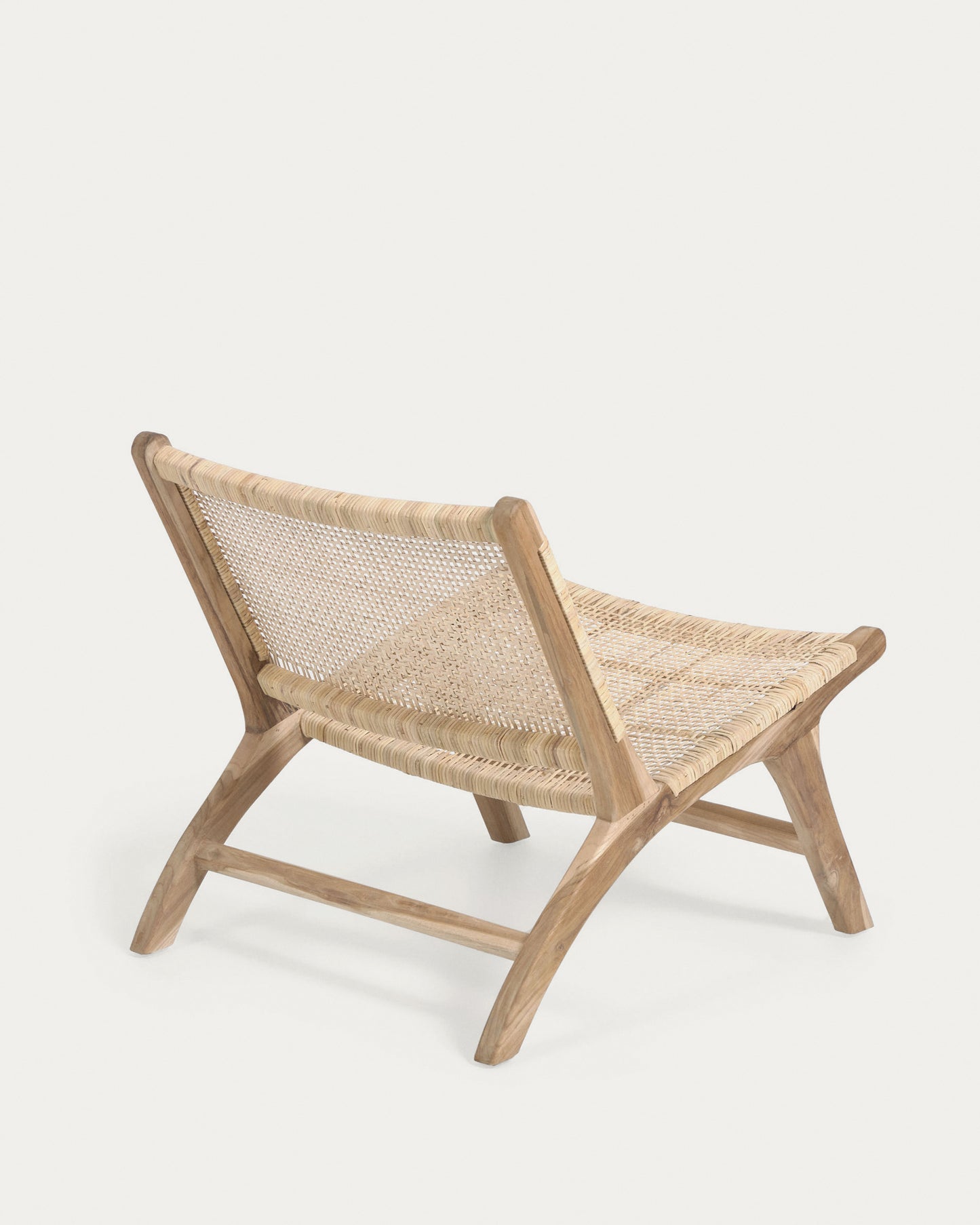 Poltrona Beida in legno massello di teak