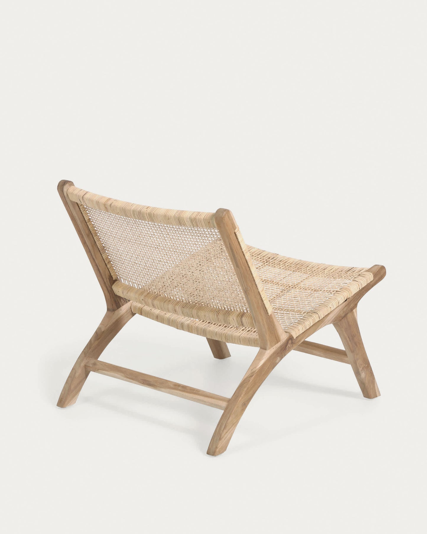 Poltrona Beida in legno massello di teak