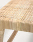 Panca Beida in legno massello di teak 120 cm