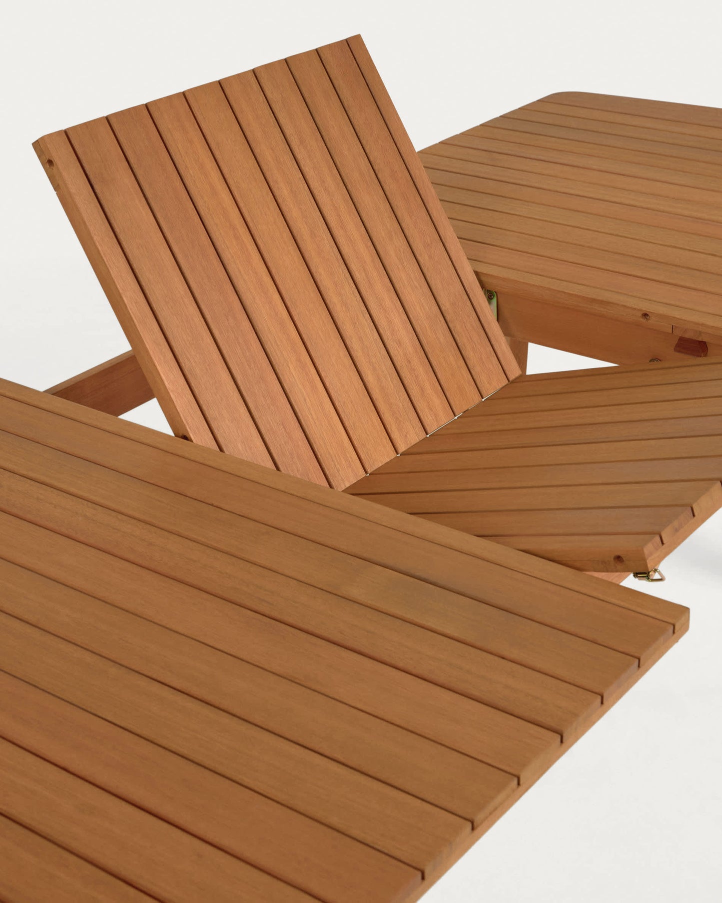 Tavolo allungabile da esterno Hanzel legno massello eucalipto 183 (240) x 100 cm