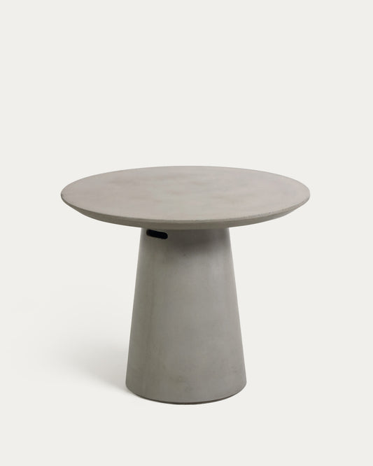 Tavolo Itai Ø 90 cm cemento
