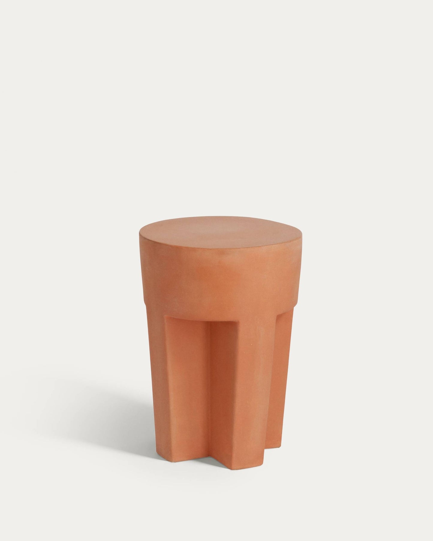 Tavolino Vilena terracotta Ø 33 cm