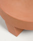 Tavolino Vilena terracotta Ø 60 cm