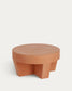 Tavolino Vilena terracotta Ø 60 cm