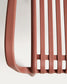 Sedia impilabile da esterno Isabellini terracotta