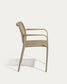 Sedia da esterno Isabellini beige