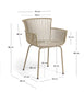 Sedia da esterno Surpika beige