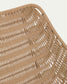 Poltrona Abeli in corda beige