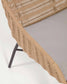 Poltrona Abeli in corda beige