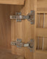 Mobile da bagno Taciana in legno massello di teak 60 x 40 m