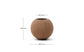 Fioriera Solna effetto terracotta Ø 51 cm