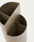 Portaombrelli piccolo Atin in metallo beige