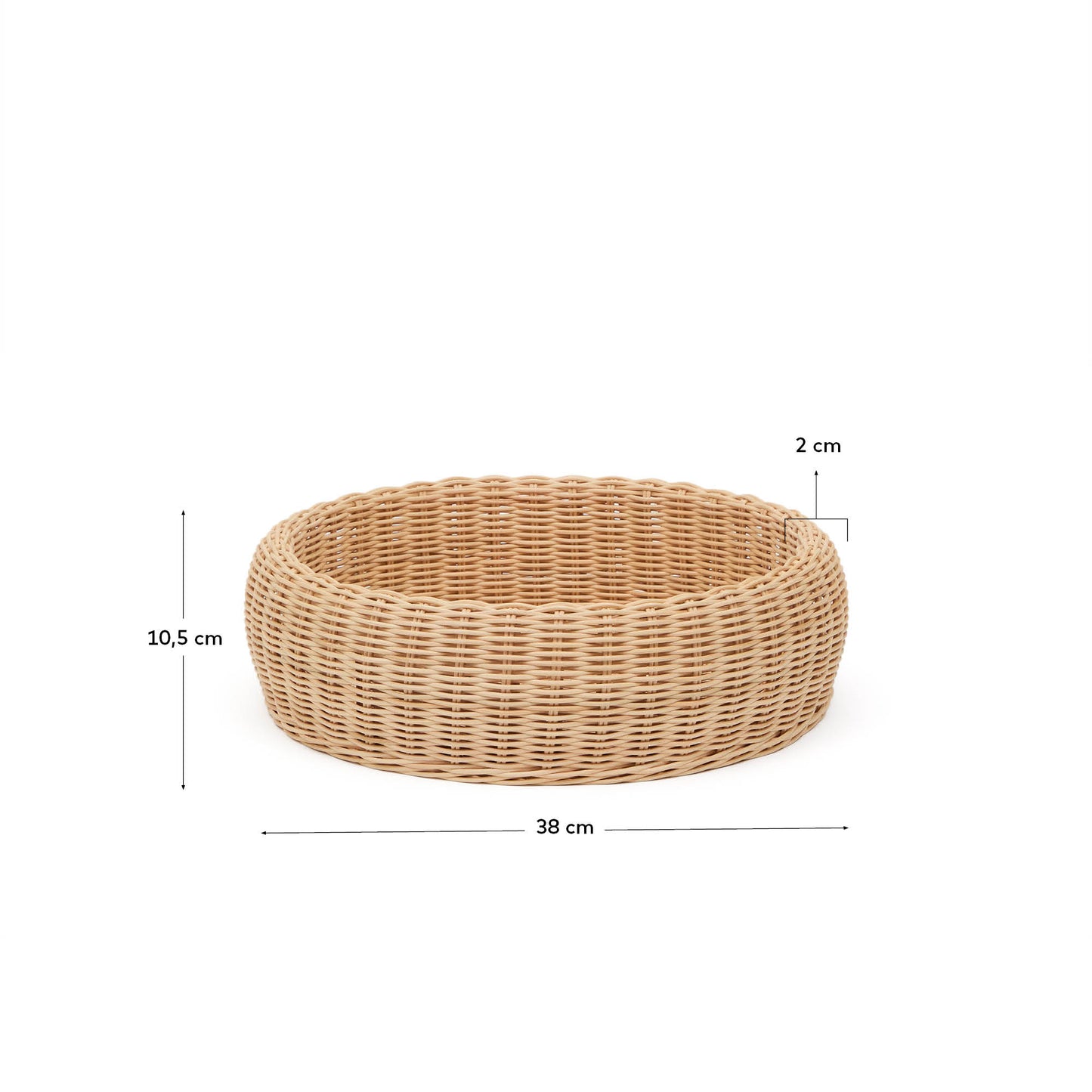 Vaso in rattan Zilna 11 cm