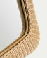 Specchio in rattan Zilna 58 x 79 cm