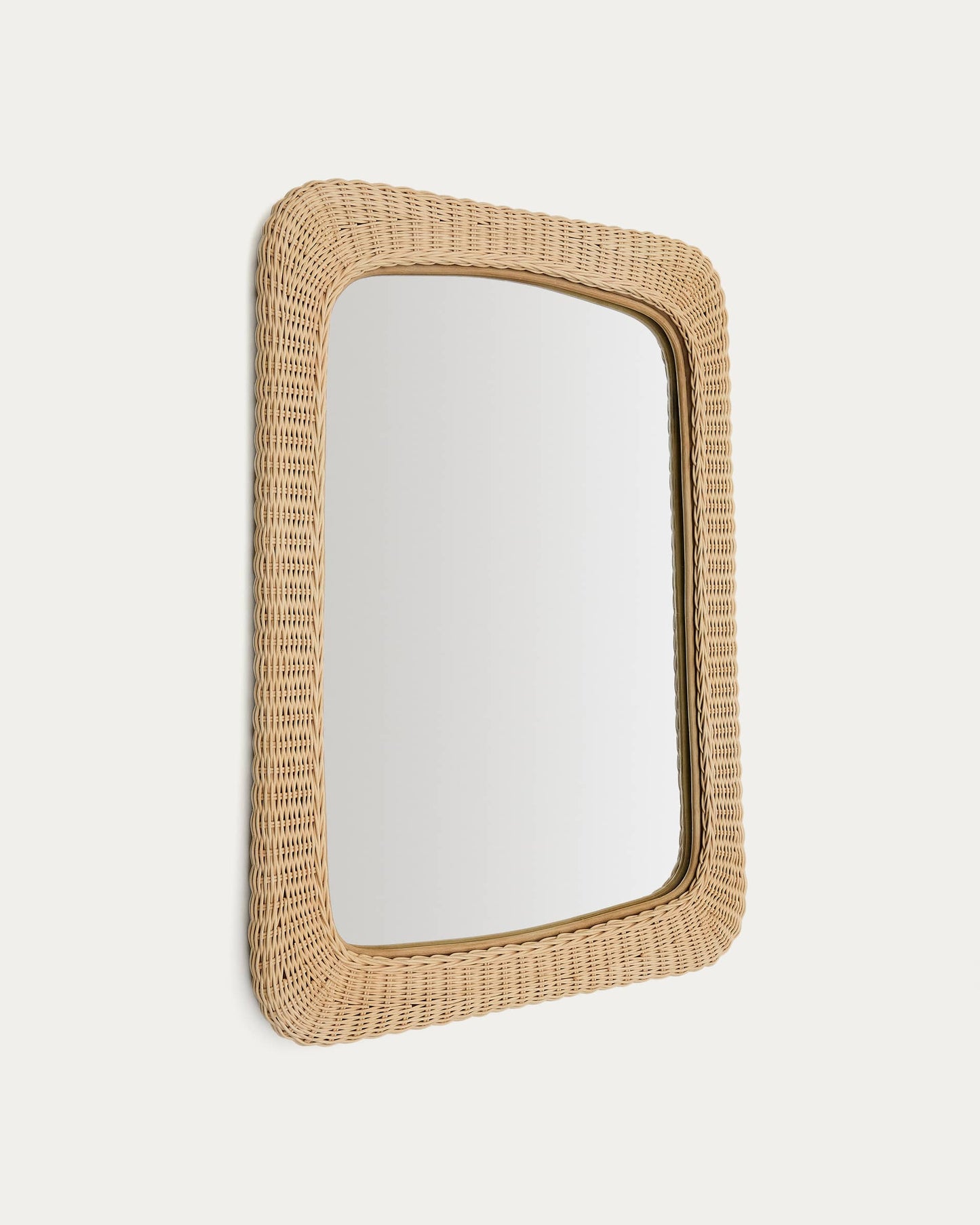 Specchio in rattan Zilna 58 x 79 cm