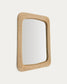 Specchio in rattan Zilna 58 x 79 cm