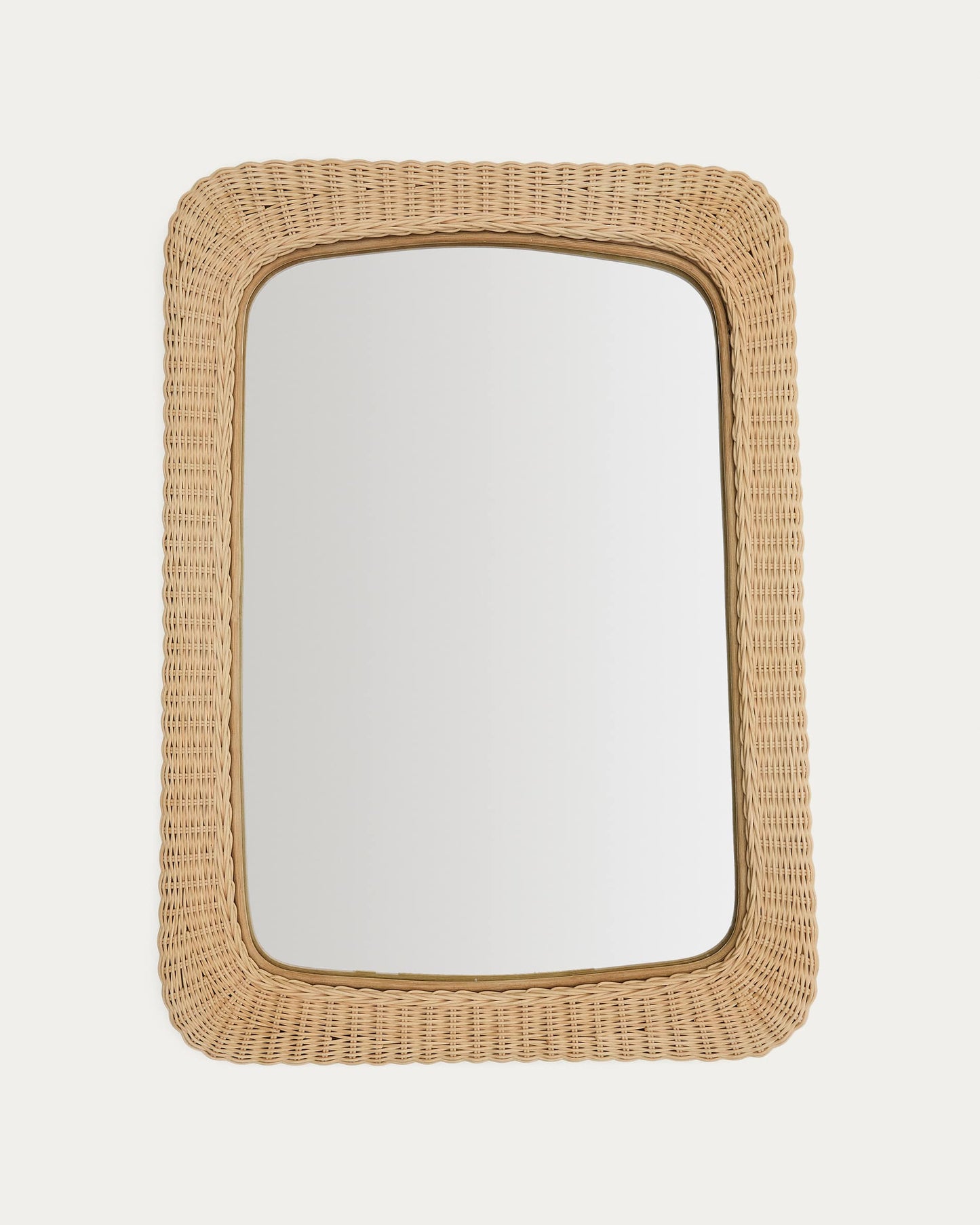 Specchio in rattan Zilna 58 x 79 cm