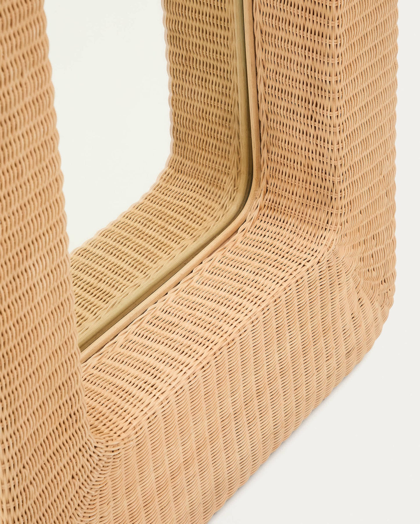 Specchio in rattan Zilna 58 x 120 cm