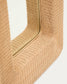 Specchio in rattan Zilna 58 x 120 cm