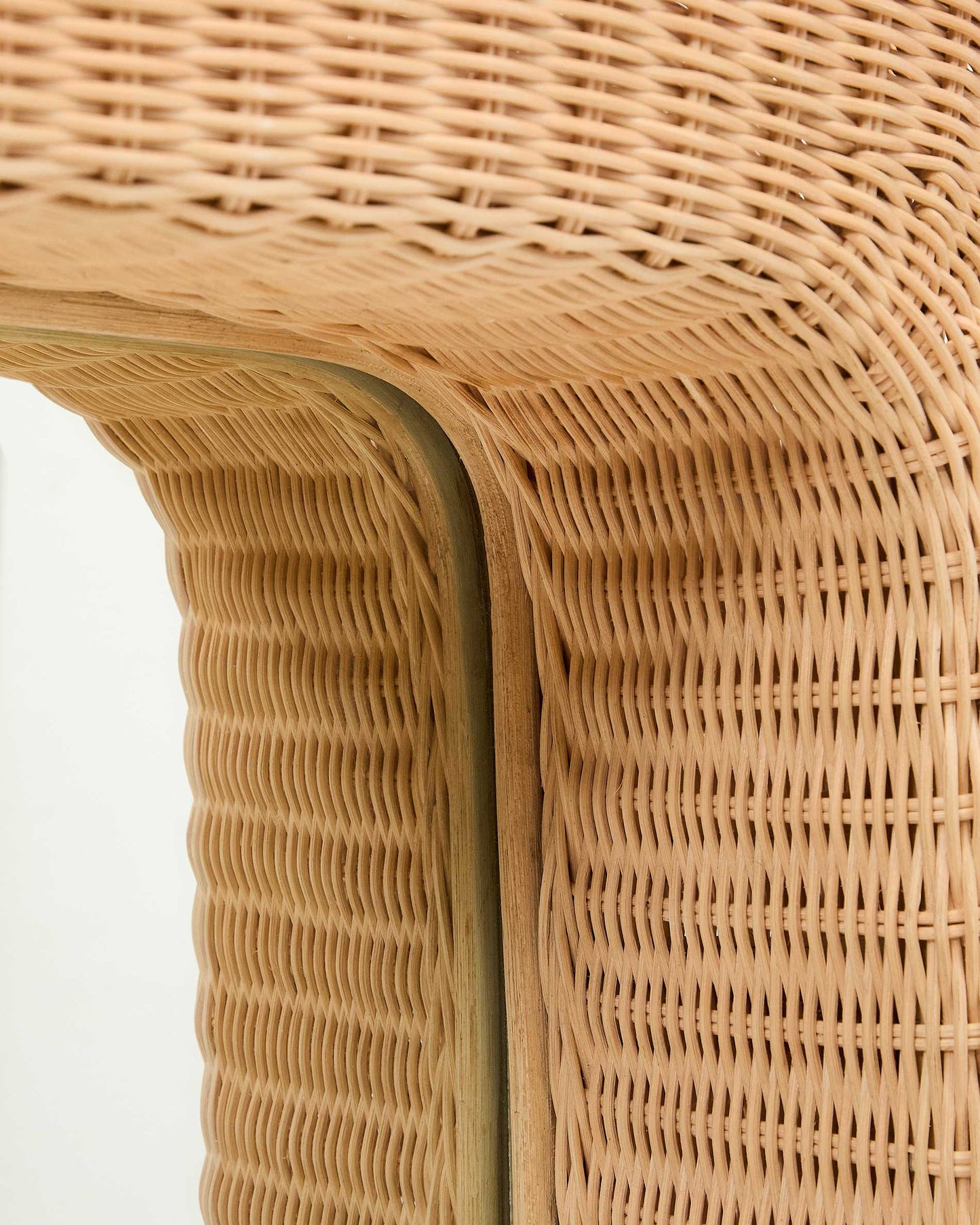 Specchio in rattan Zilna 58 x 120 cm