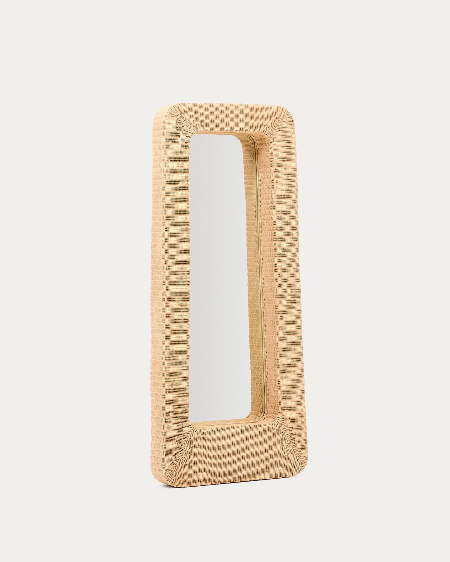 Specchio in rattan Zilna 58 x 120 cm