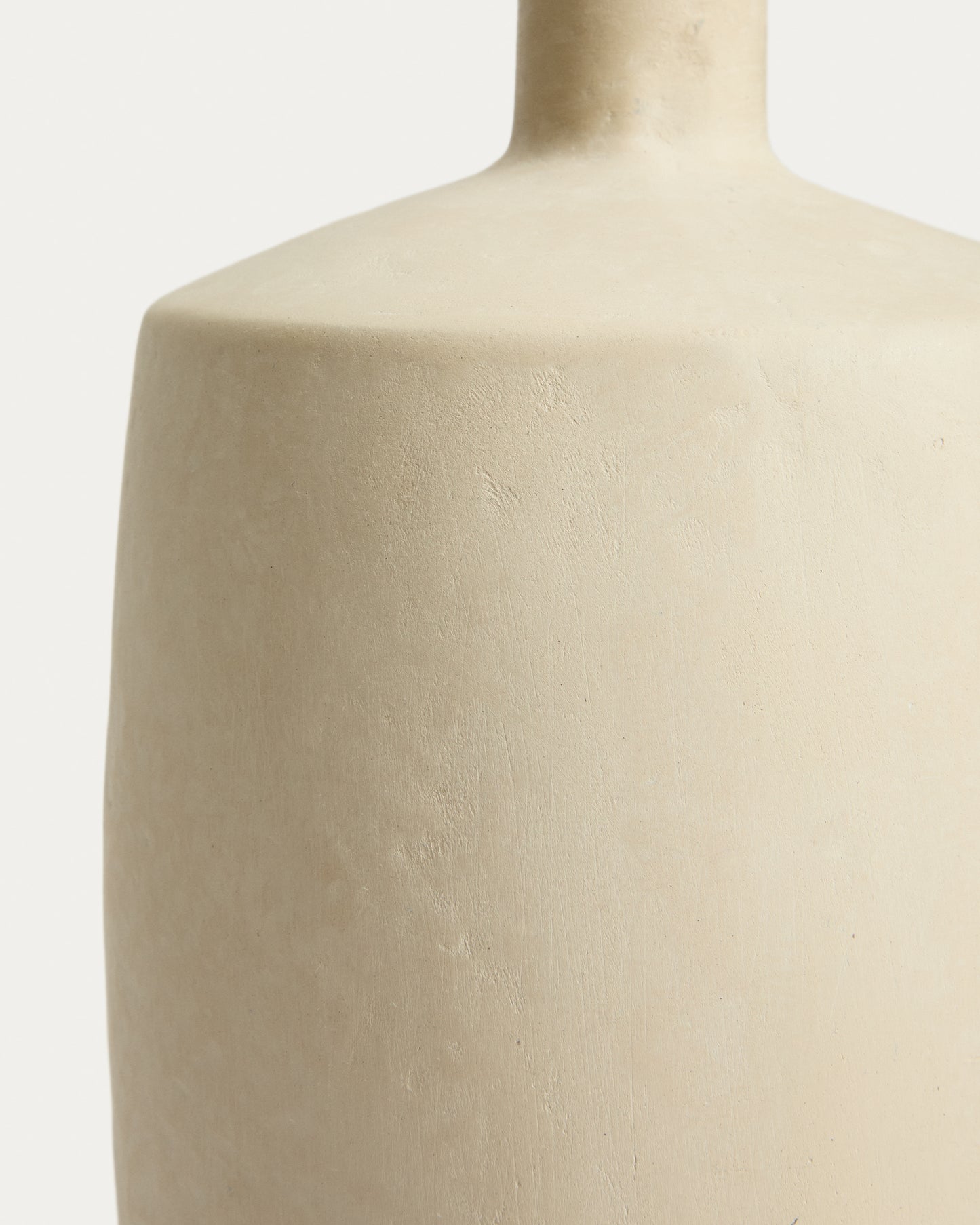 Vaso Mireni in cartapesta beige Ø 39 cm