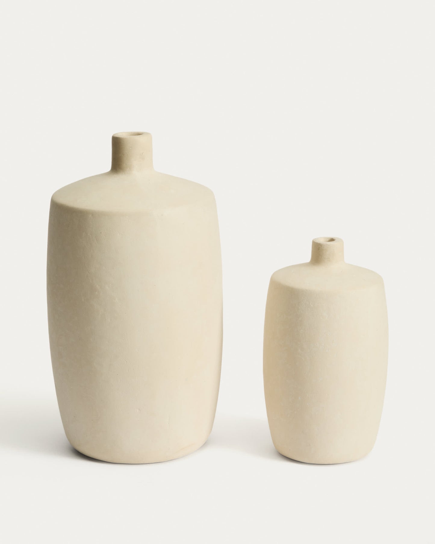 Vaso Mireni in cartapesta beige Ø 39 cm