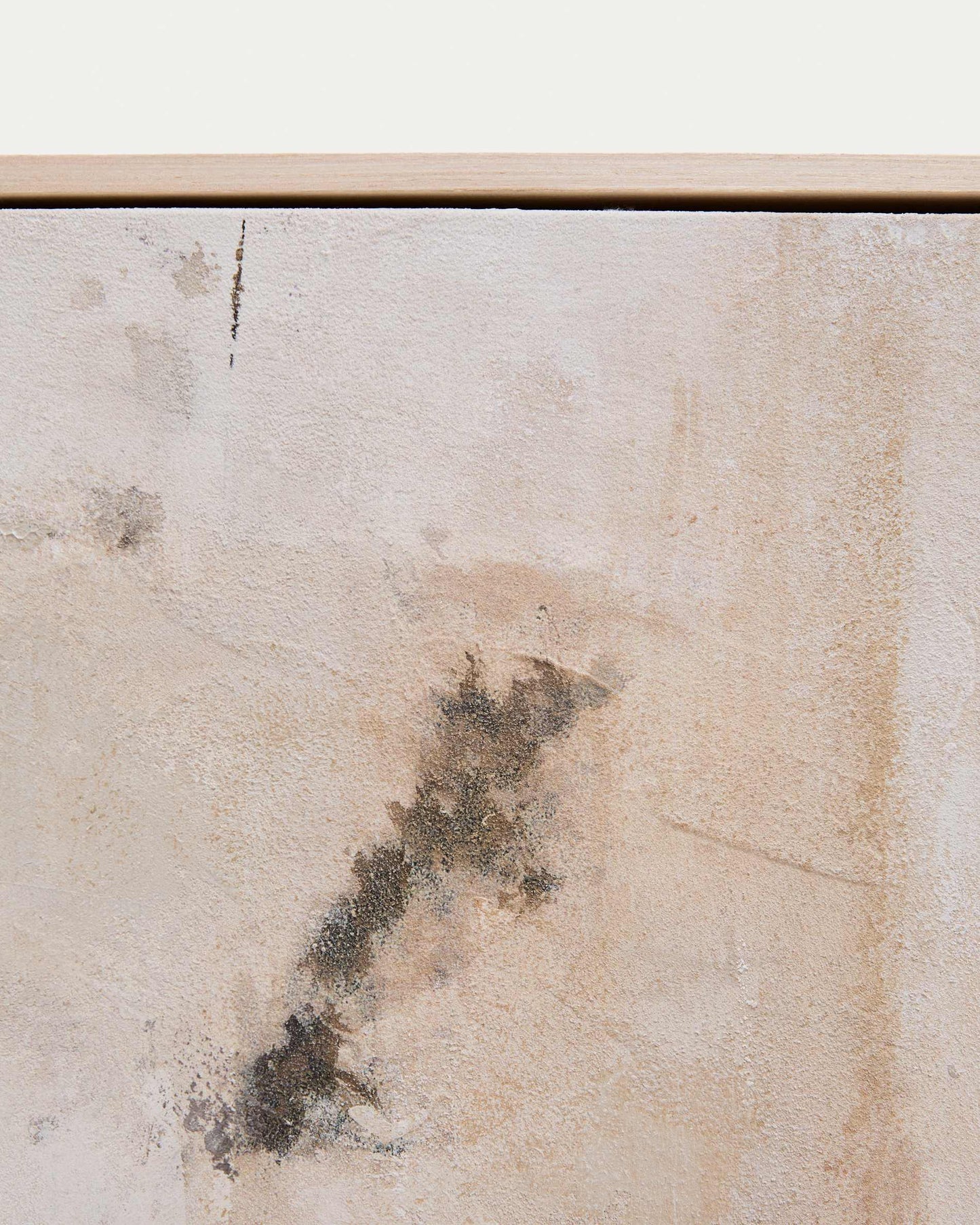 Quadro astratto Silpa beige 60 x 90 cm