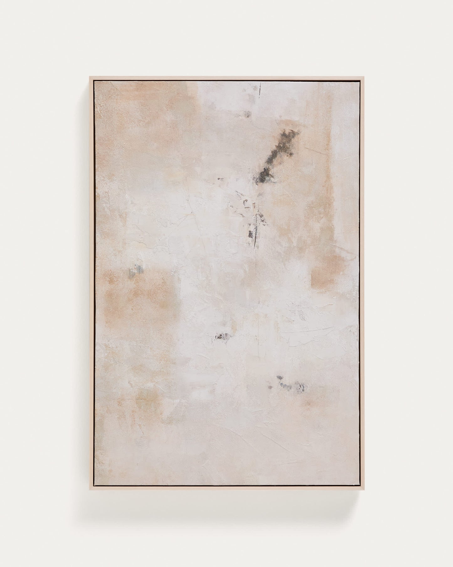 Quadro astratto Silpa beige 60 x 90 cm