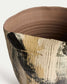 Vaso Dirva in ceramica marrone 38 cm