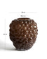 Vaso Mure in vetro marrone 30 cm
