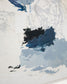Quadro astratto Erale grigio e blu dipinto a mano (80 x 100 cm)