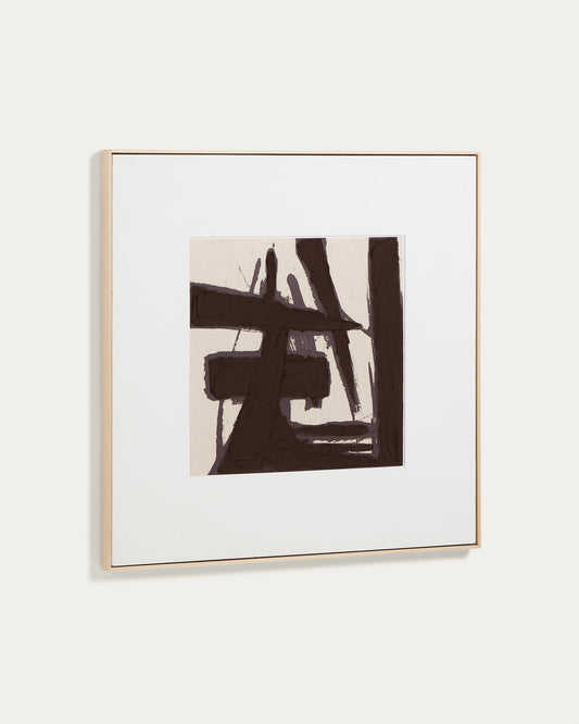 Quadro astratto Arilan dipinto a mano 100 x 100 cm