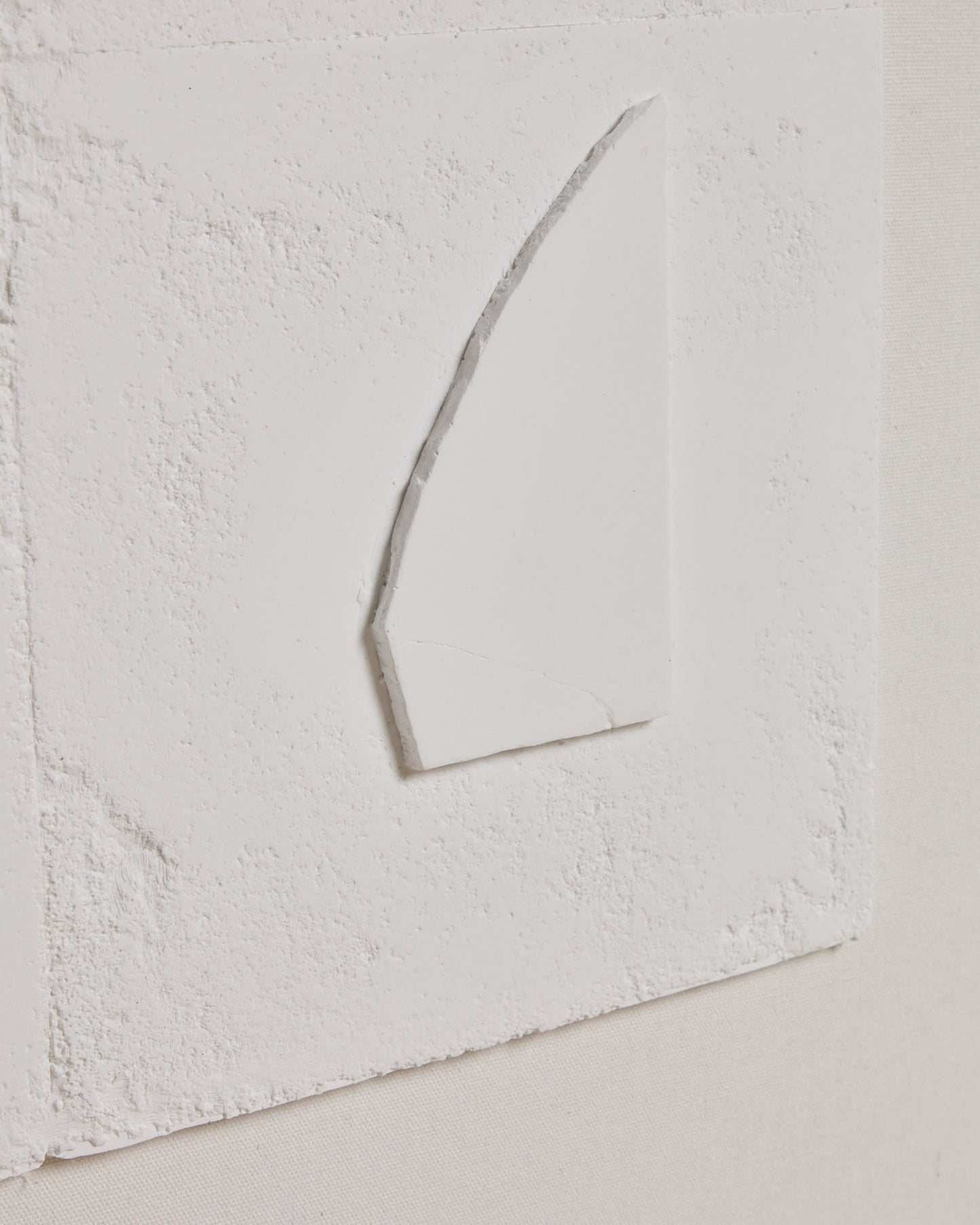 Quadro astratto Gadir bianco 80 x 80 cm