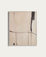 Quadro astratto Meril beige 80 x 100 cm