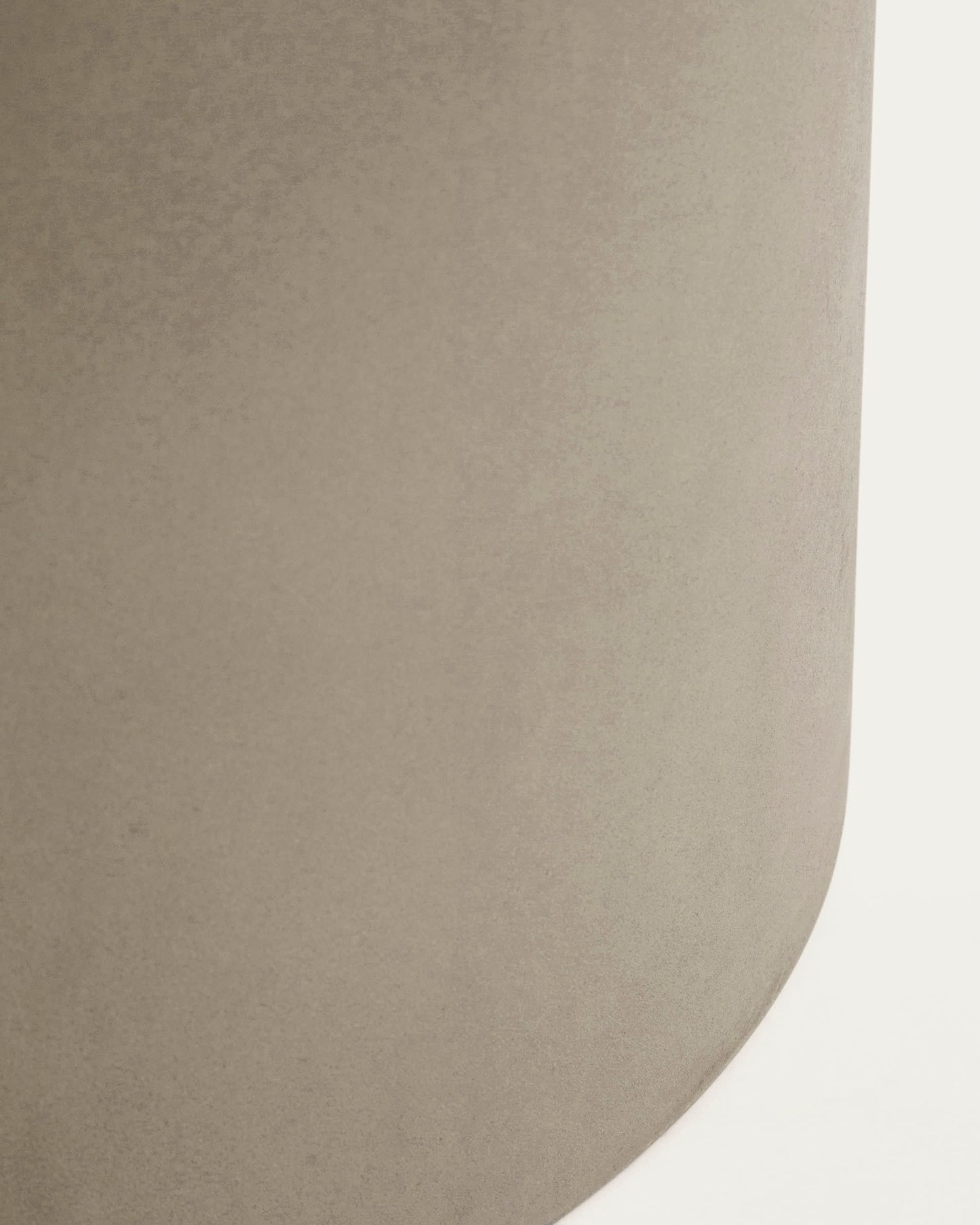 Fioriera Aiguablava in cemento grigio Ø 52 cm