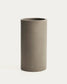 Fioriera Aiguablava in cemento grigio Ø 42 cm