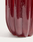 Vaso Cerin in vetro bordeaux 20 cm
