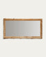 Specchio in legno Ibro 105 x 200 cm